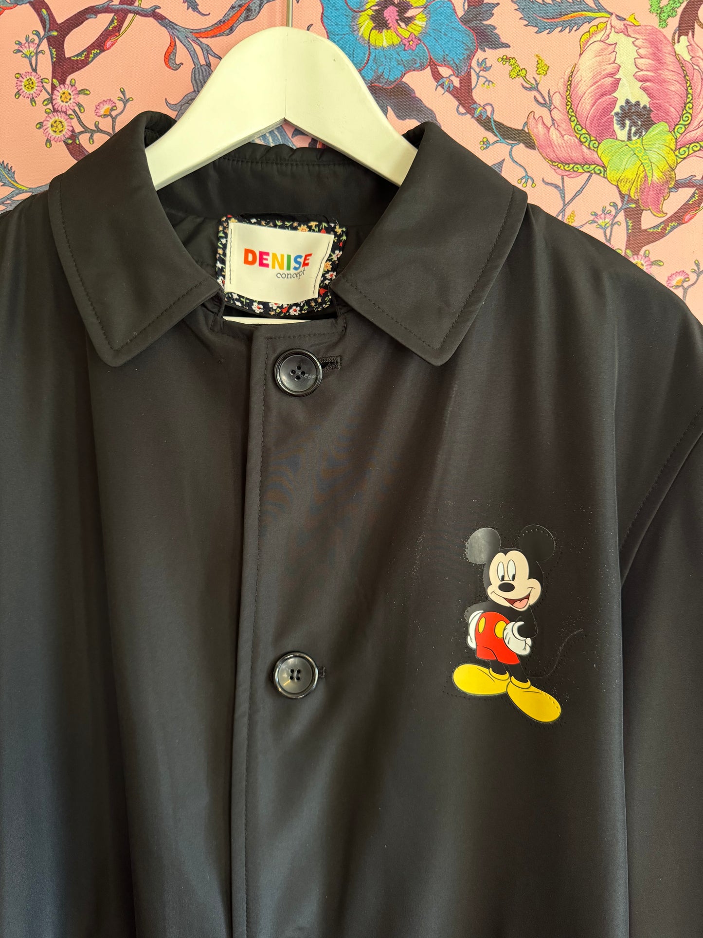 Trench noir Mickey