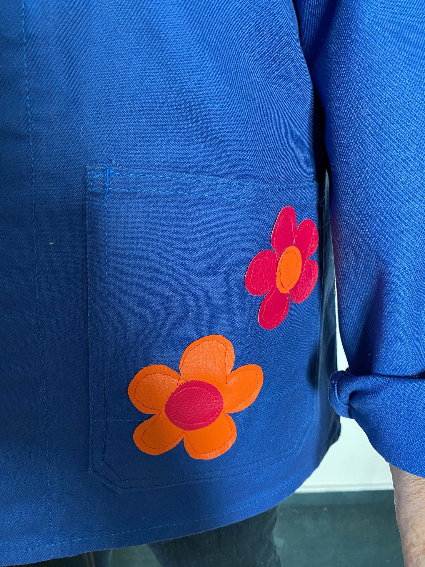 Veste de travail "Flower Power"